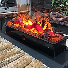 3D buharlı közlü model magma magiç